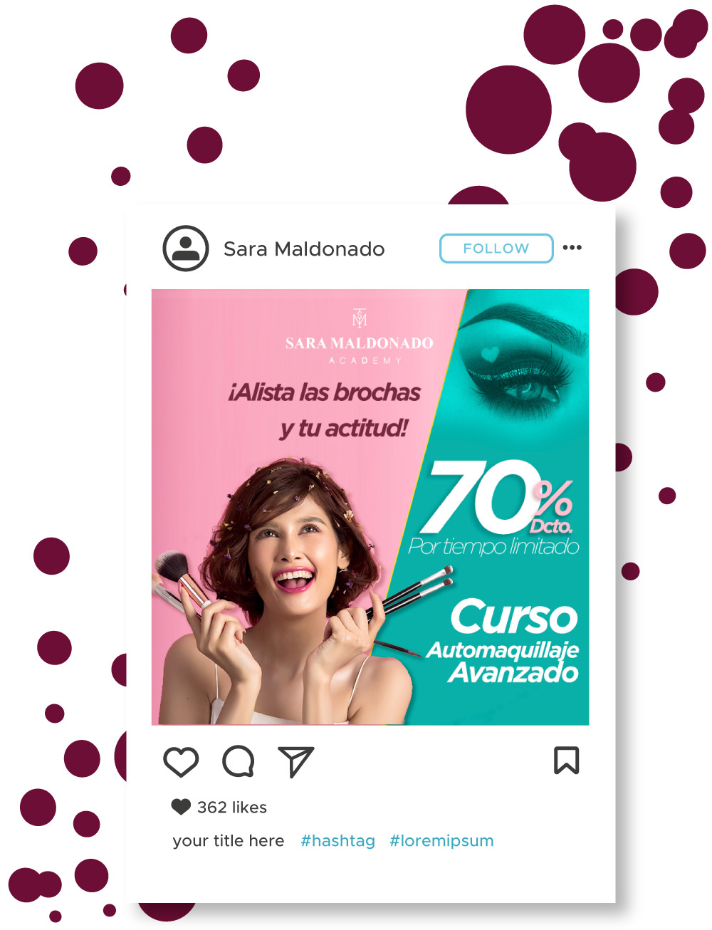Aplicación 6 del proyecto Sara Maldonado Academy