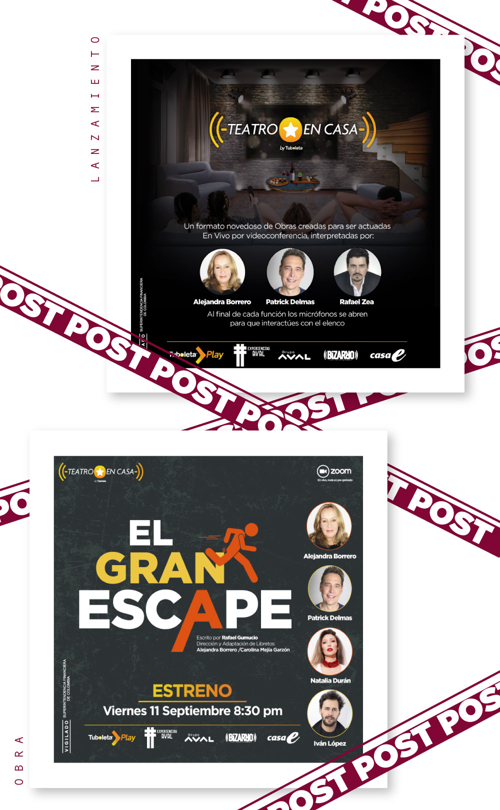 Aplicación 4 del proyecto Teatro en Casa