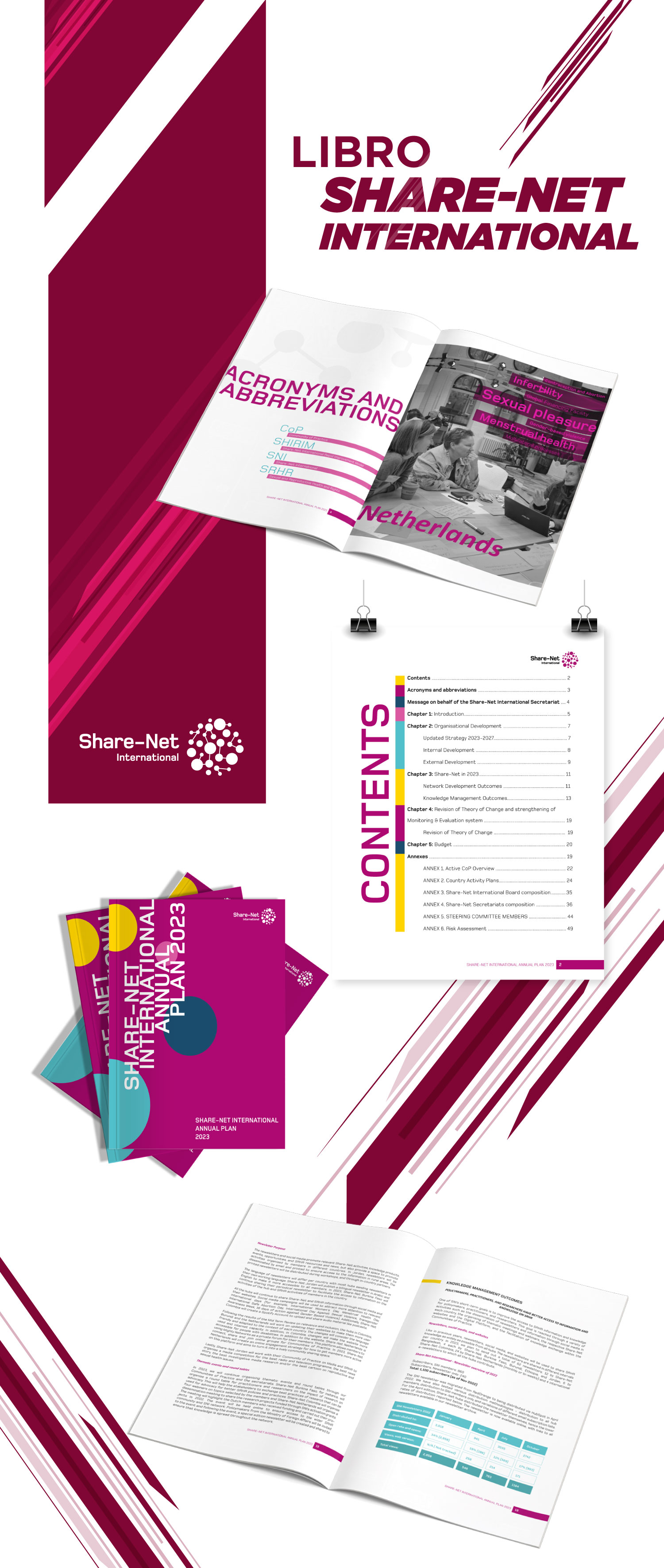 Vista del proyecto Libro Share-Net International
